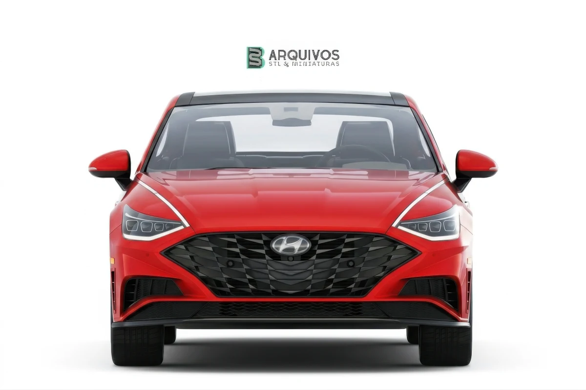 Modelo 3D STL - Hyundai Sonata 2021 — foto 6